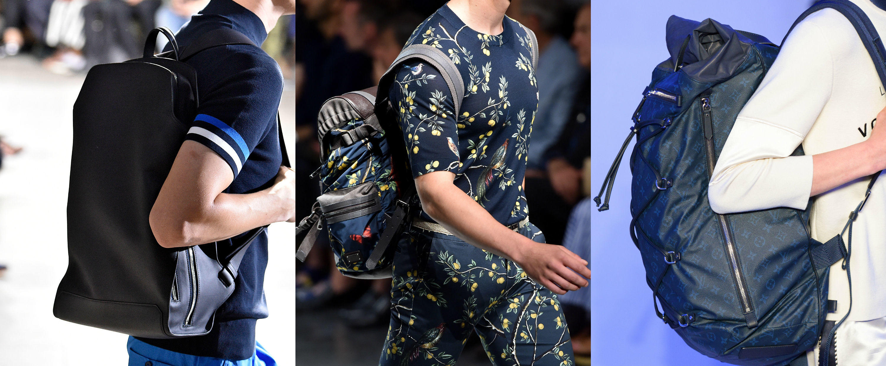 Hermès, Dolce & Gabbana, Louis Vuitton. Foto: Getty